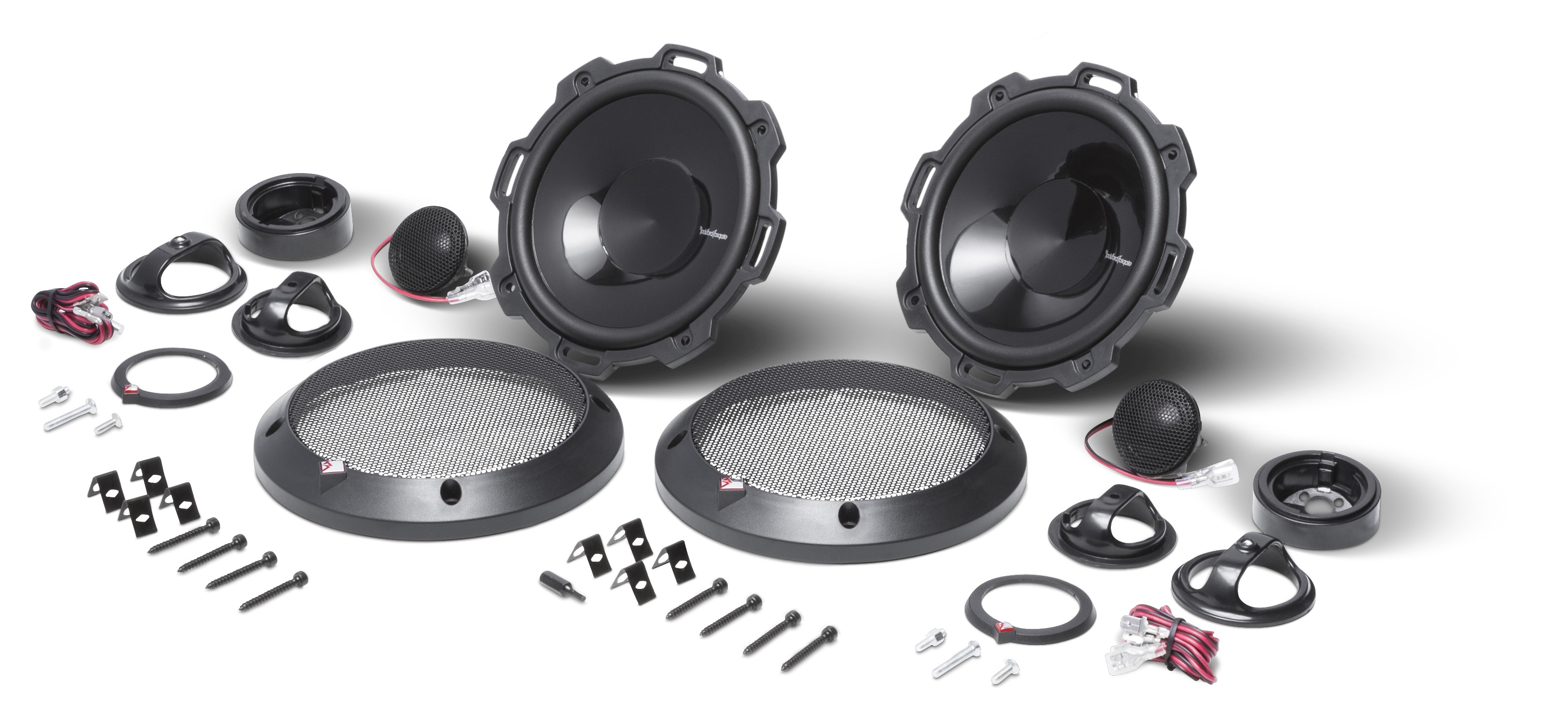 Rockford Fosgate P152-S 13 cm (5.25") 2-Wege Kompo Lautsprecher Set 100 Watt