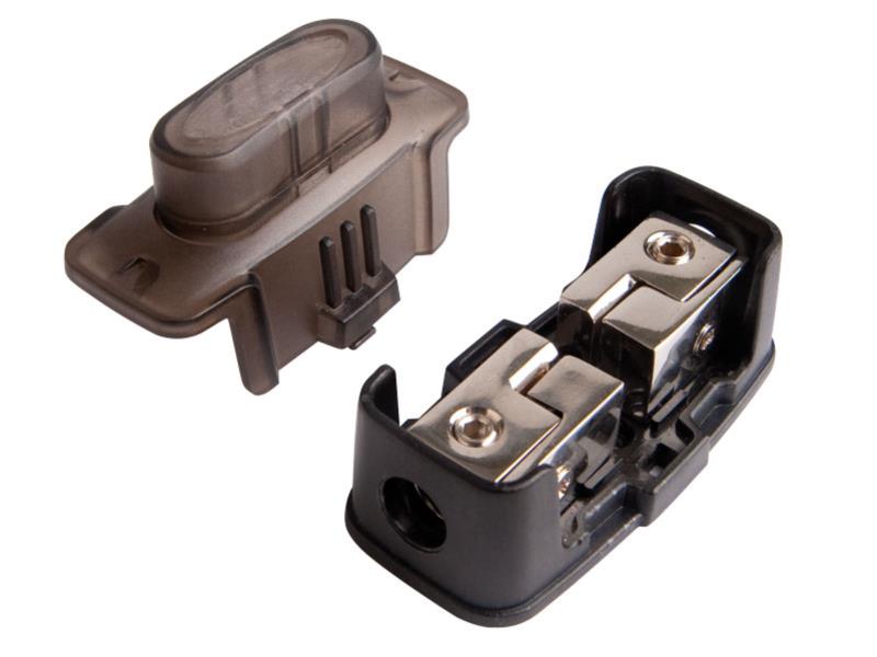 ACV 30.3802-02 In Line Maxi fuse holder ( plated ) 10/20 mm²