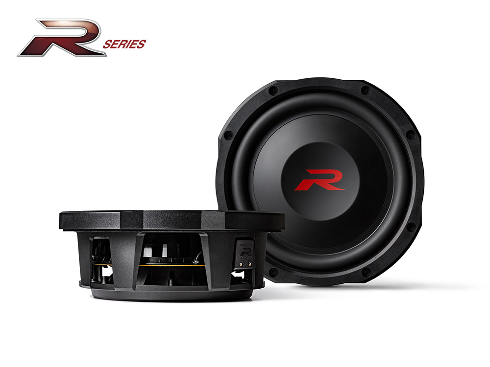 Alpine RS-W10D4 Flacher Subwoofer 1800 Watt mit Doppelspule (4 Ohm) 10" / 25 cm