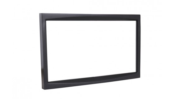 RTA 002.286-0 Double DIN Cadre de montage en ABS noir