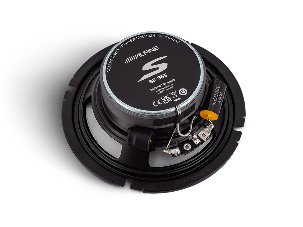 Alpine S2-S65 16,5 cm (6.5") 2-Wege Koaxial Lautsprecher 240 Watt - 1 Paar S-Series