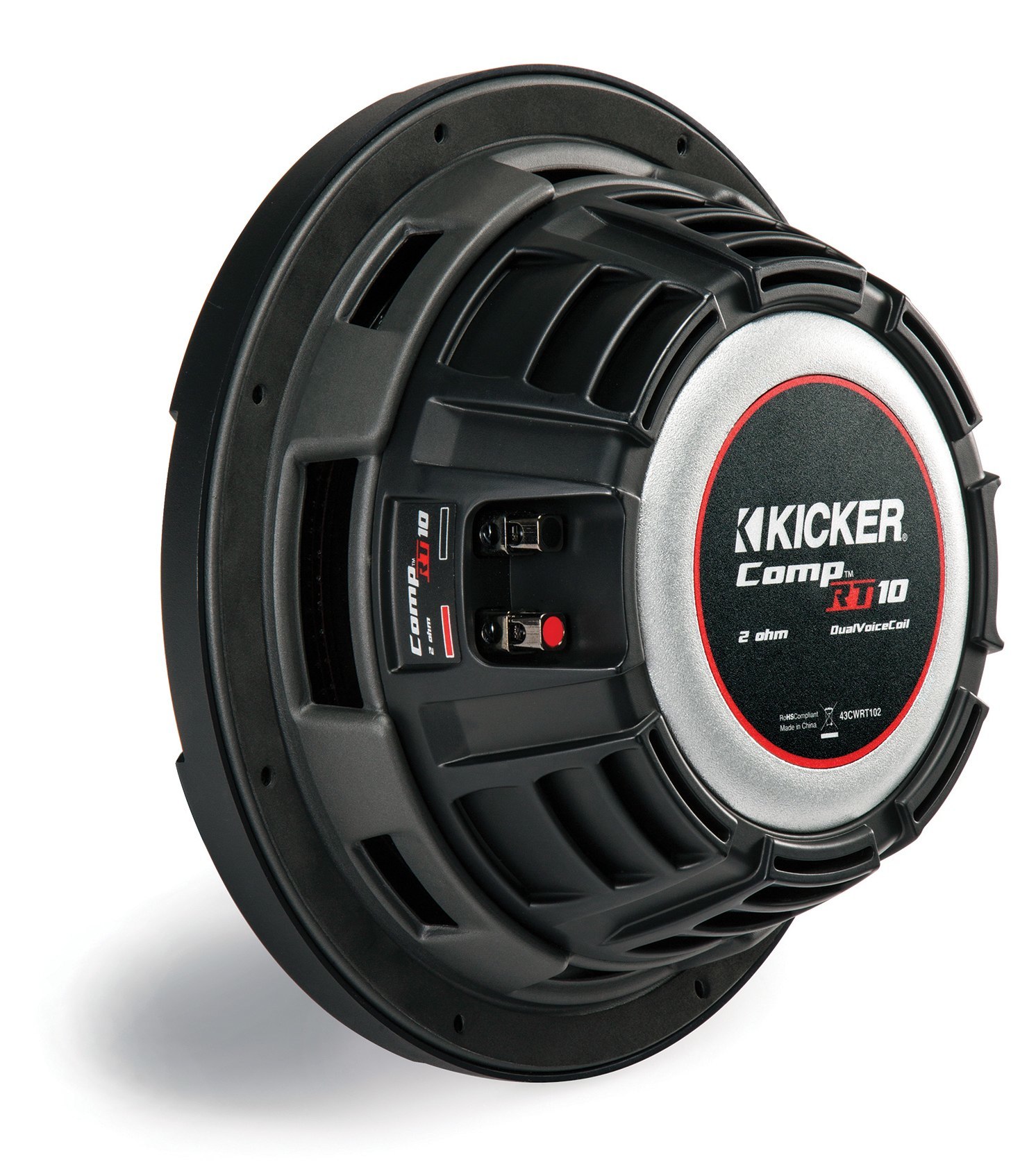 KICKER CWRT102-43 10" Woofer 43 CompRT102 25cm Subwoofer 800 Watt
