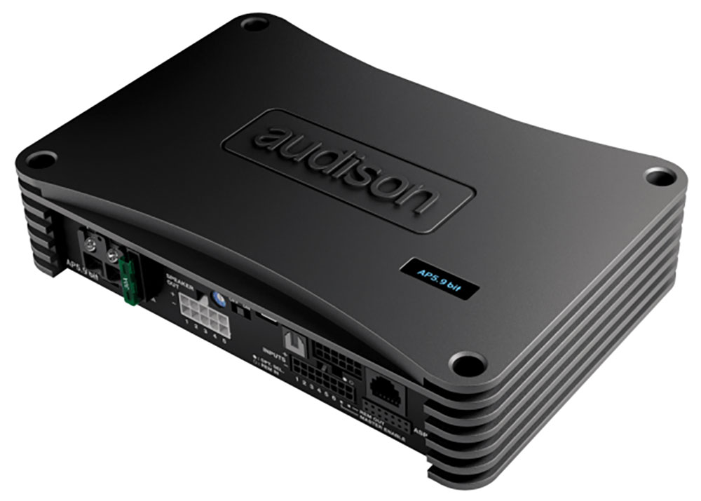 Audison AP5.9 bit 5-Kanal Verstärker mit integriertem Soundprozessor AP 5.9 bit -5CH AMP WITH 9CH DSP 2x40W+2x90W+1x270W