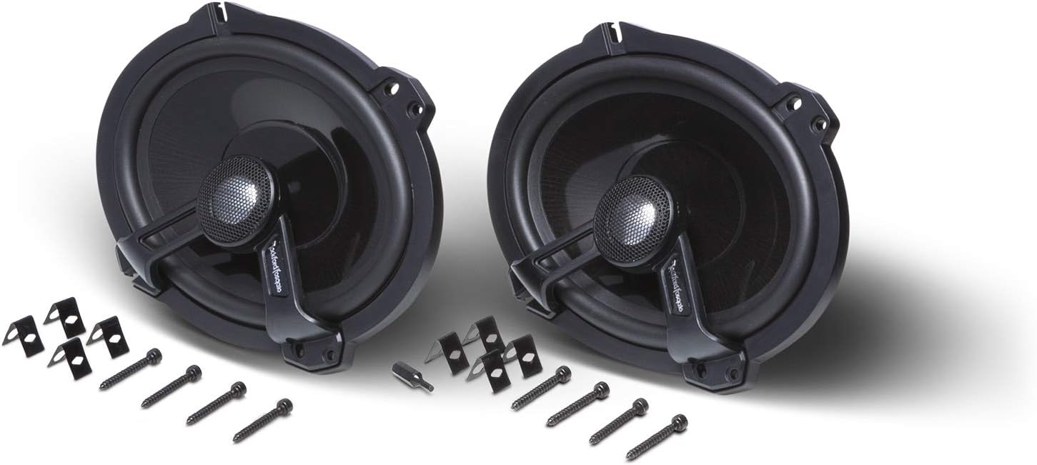 Rockford Fosgate T1682 oval 6x8" 2-Wege Koaxial Lautsprecher 160 Watt - 1 Paar