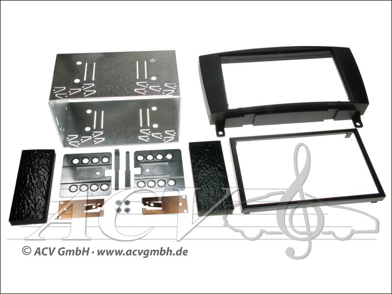 Double-DIN Installation Kit Mercedes CLK-Class (W209) 