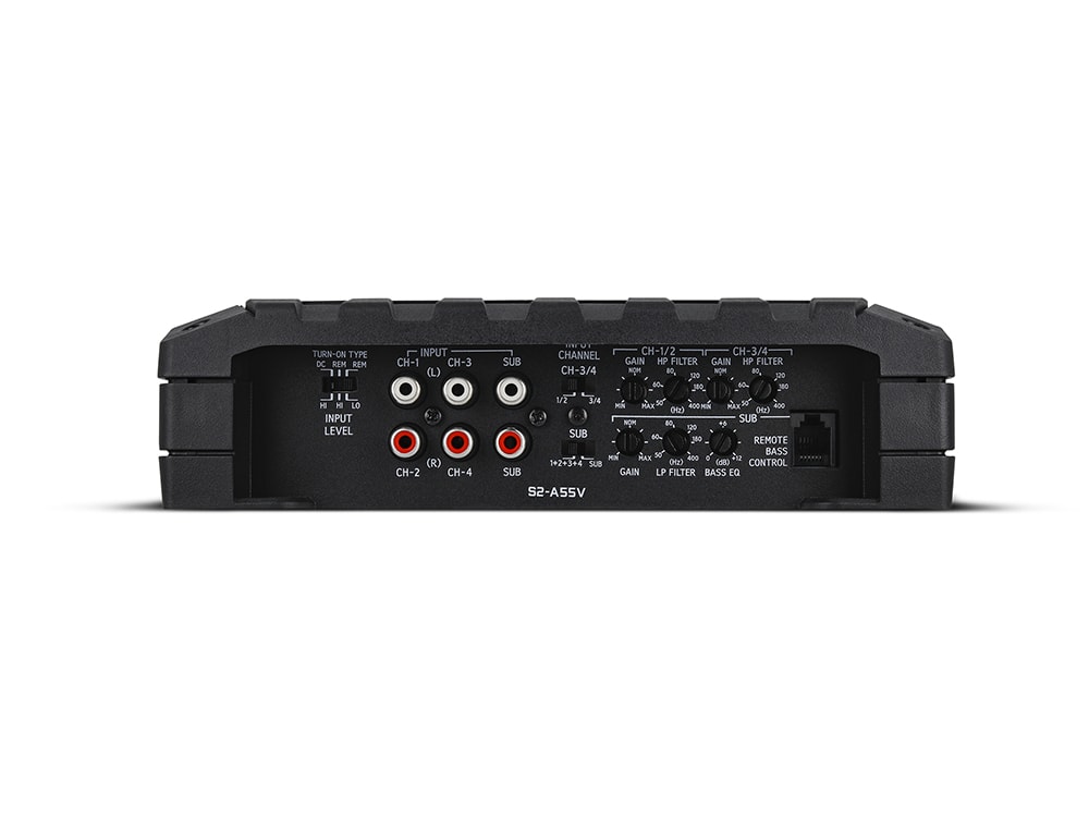 Alpine S2-A55V S-Series 5-Kanal Verstärker RMS Leistung 4 x 60 Watt + 1x 300 Watt