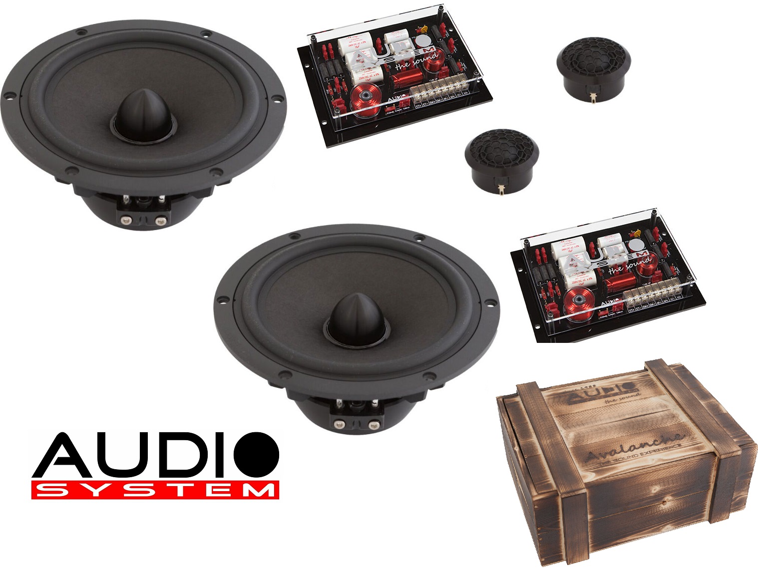 Audio System AV ALANCHE 165-2 PASSIV AV ALANCHE SERIES 16,5 cm 2-Wege HIGH END System 