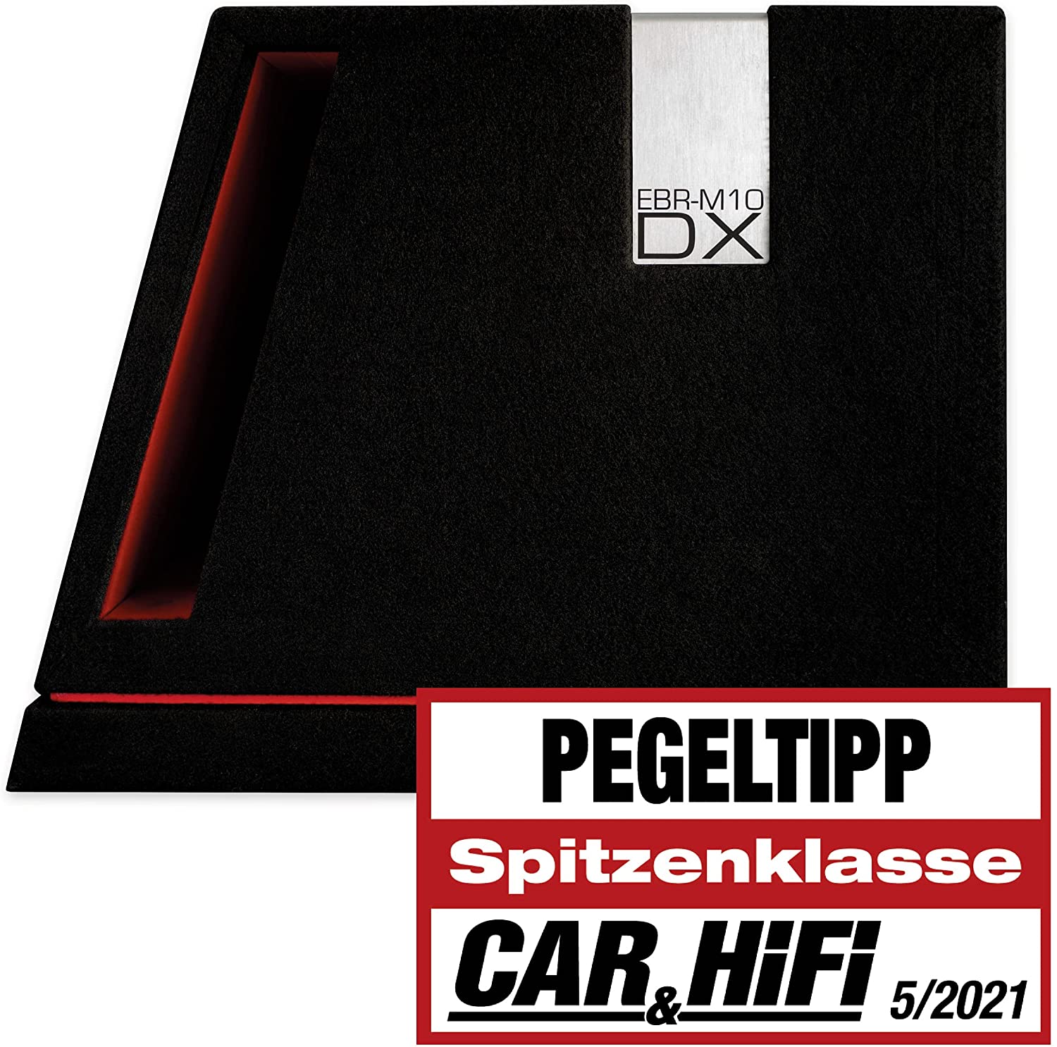 EMPHASER EBR-M10DX Monolith Bassreflex-Gehäuse Druckvoller 25 cm / 10 Zoll Subwoofer 1000 Watt