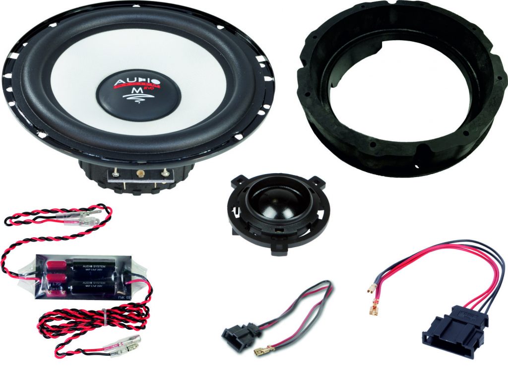 Audio System MFIT VW ID.4 EVO2 16,5 cm (6.5") 2-Wege Kompo Lautsprecher Set kompatibel mit VW ID.4 2020->