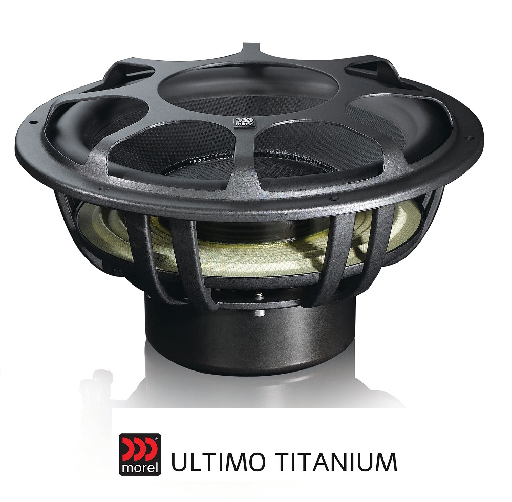 Morel ULTIMO Ti 124 300 mm HIGH END Subwoofer ULTIMO TITANIUM SUBWOOFER 1000 Watt