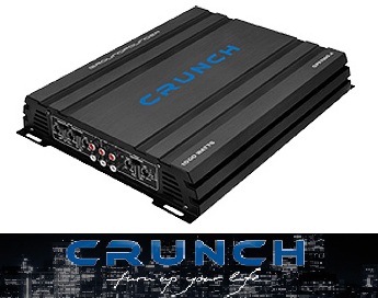 Crunch GPX1000.4 4ch ampères, 1000 watts max. GPX 1000.4