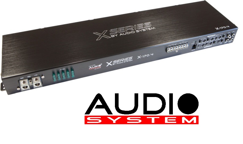 Audio System X-170.4 X—-ION SERIES 4 Kanal Endstufe Verstärker Amplifier 1960 Watt RMS