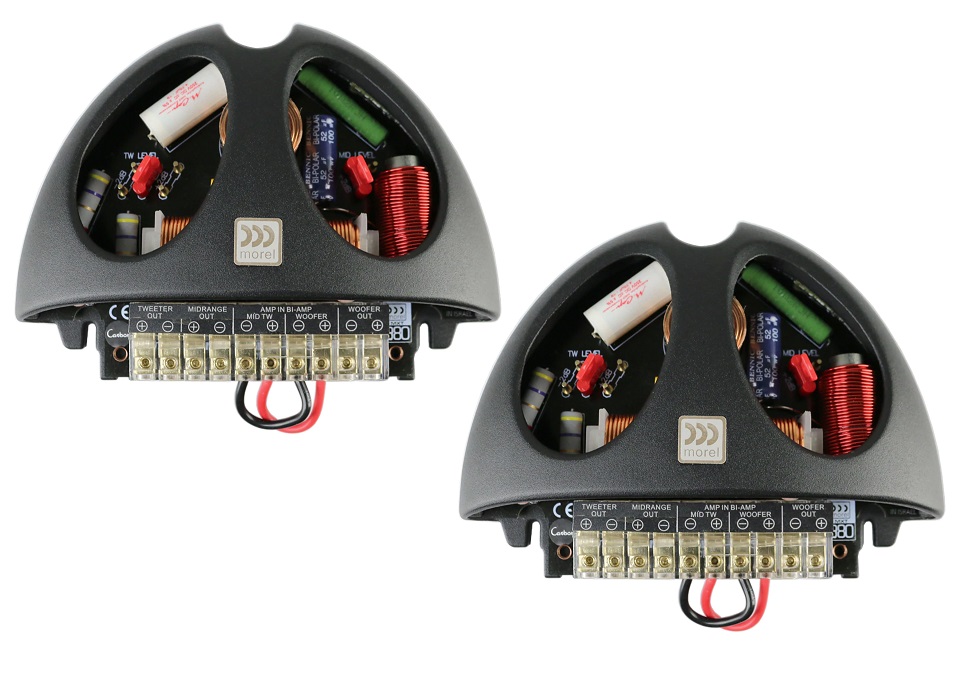 Morel ELATE CARBON 53 High End 3-Wege Komponenten Lautsprechersystem 13 cm Set 