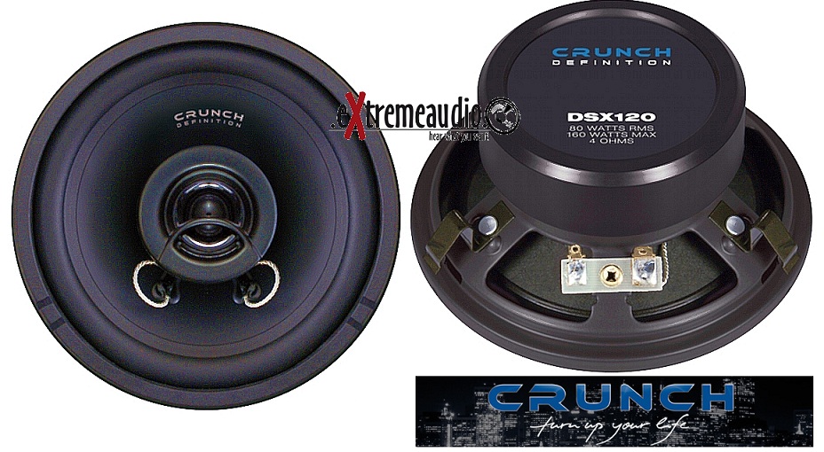 CRUNCH DSX 120 2 WAY COAXIAL 12 cm DSX120 