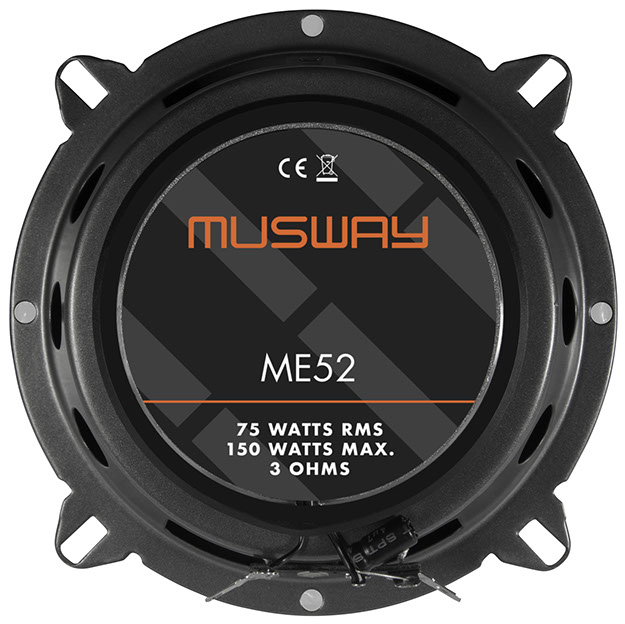 MUSWAY ME-52 Koax 13 cm 2-WEGE KOAX-LAUTSPRECHER 150 Watt 1 Paar