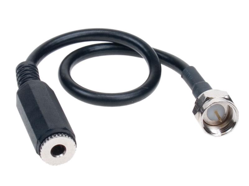 ACV 15-7132020 Antenna Adapter F-Plug > 3.5 mm jack