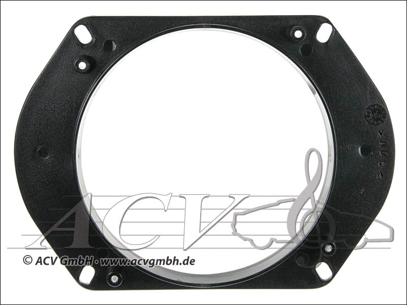 Lancia Y11 -> 2004 adaptateur haut-parleur Ø130mm 