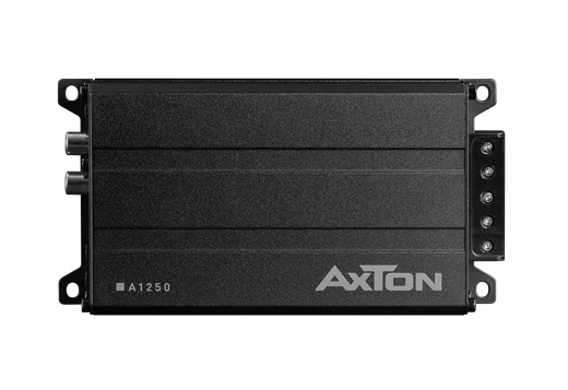 Axton Paket 6 - A1250 1 Kanal Mono Class-D Verstärker + 2 x ATW20 20 cm / 8″ Subwoofer Axton A1250 + 2 x ATW 20
