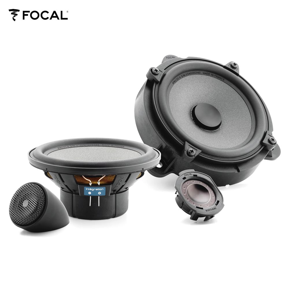 Focal ISREN130 Inside 13 cm (5.25") 2-Wege Kompo Lautsprecher Set kompatibel mit Renault, Dacia