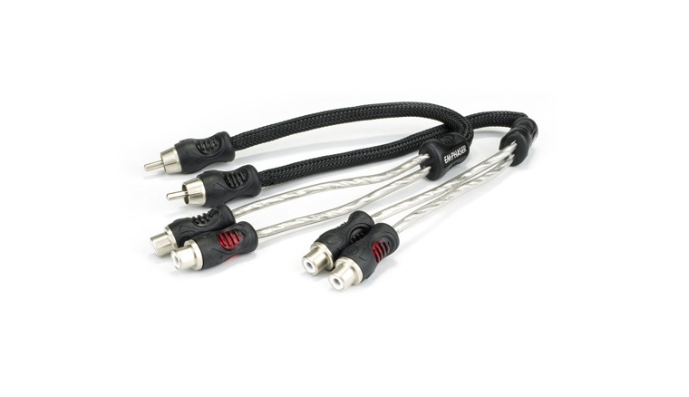 EMPHASER ESP-RCYF Y-Cinch-Kabel 30 cm High-End Cinch-Y-Adapter Cinchverteiler