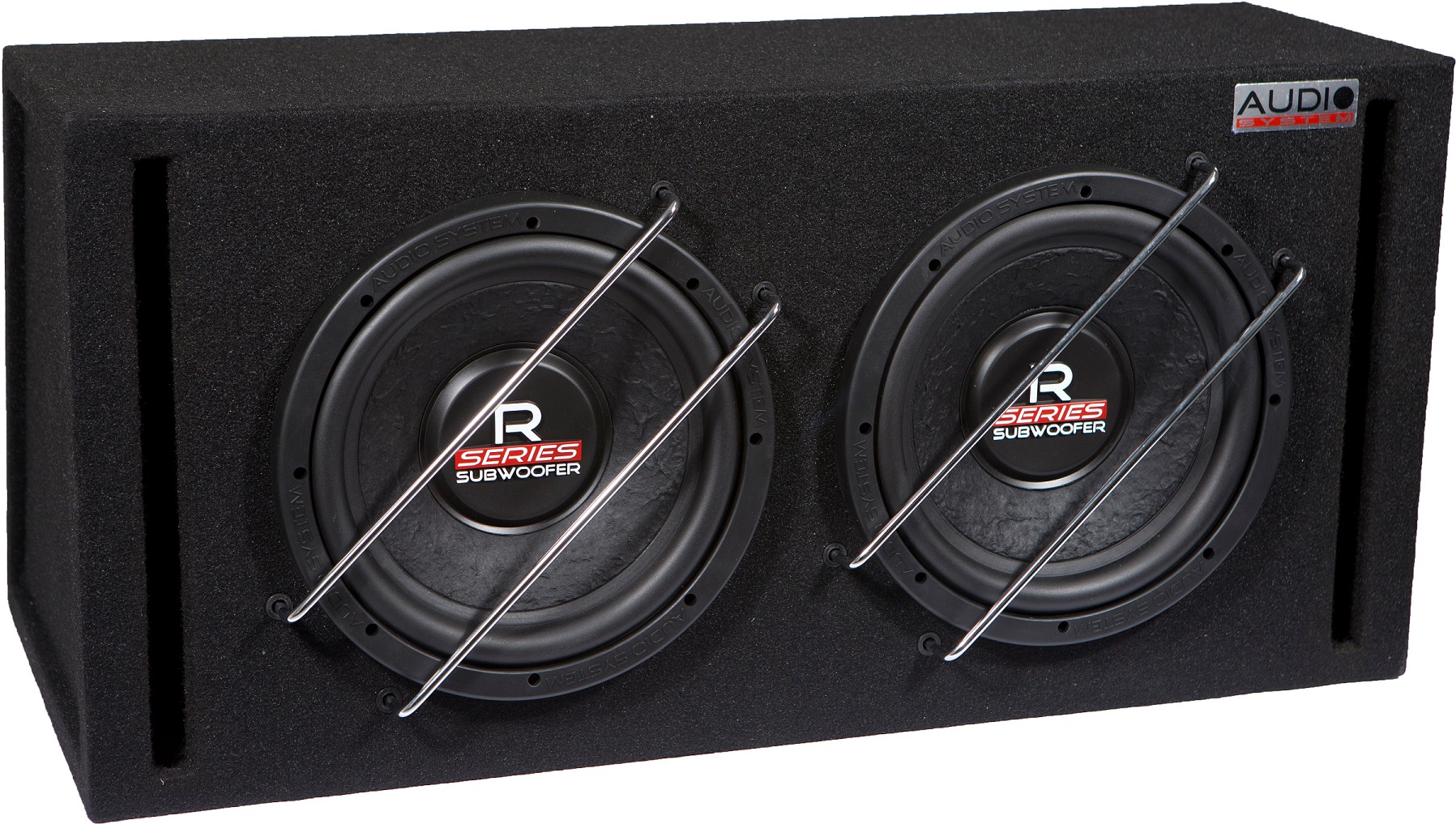 Audio System R 10 EVO BR-2 2x25cm Subwoofer Bassreflexgehäuse 800 Watt RMS RADION SERIES EVO HIGH EFFICIENT 