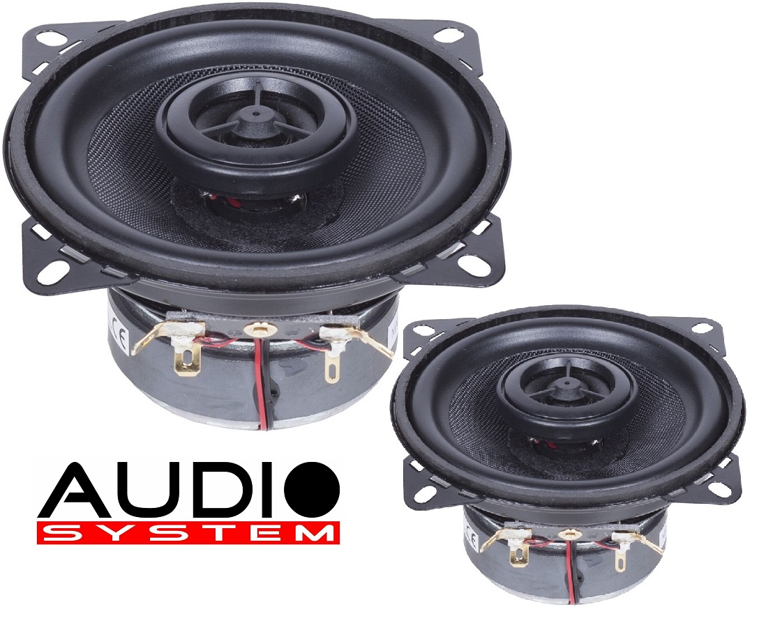 AUDIO SYSTEM MXC 100 EVO 100 mm Coaxial System Lautsprecher 10cm Speaker Koax 1 PAAR