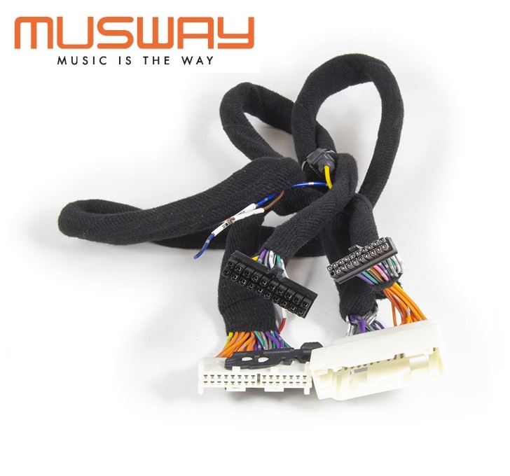 MUSWAY MPK-MAS1D8 plug&play Kabelset Adapterkabel Musway D8 auf MASERATI