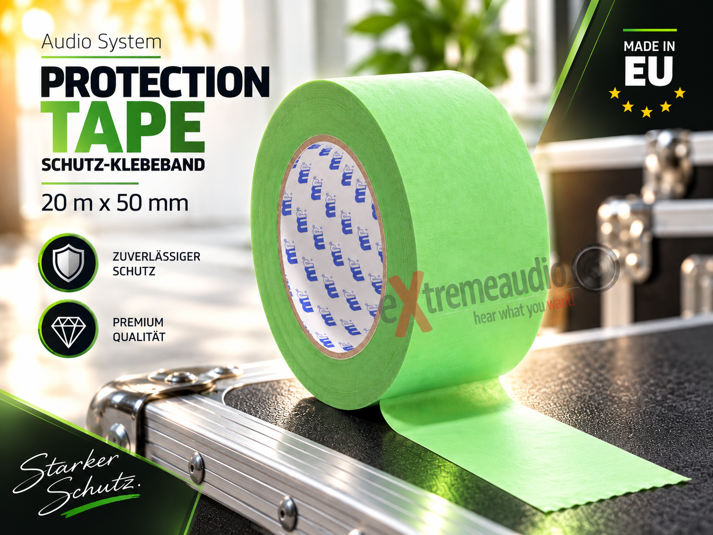 Audio System PROTECTION TAPE SCHUTZ-KLEBEBAND 20 m x 50 mm Stückpreis