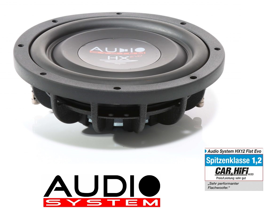 Audio System HX12 FLAT EVO HIGH-END Subwoofer HX-SERIES 30cm (12”) Woofer 
