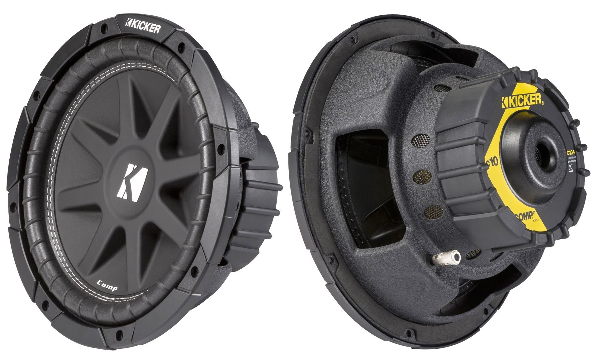 KICKER C124 12" Comp Subwoofer C124 (C124-43) 30cm Subwoofer 300 Watt