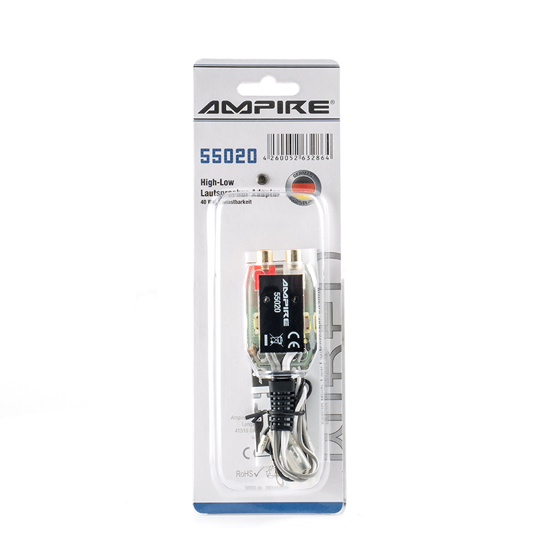 AMPIRE 55 020 High / Low adaptateur haut-parleur 