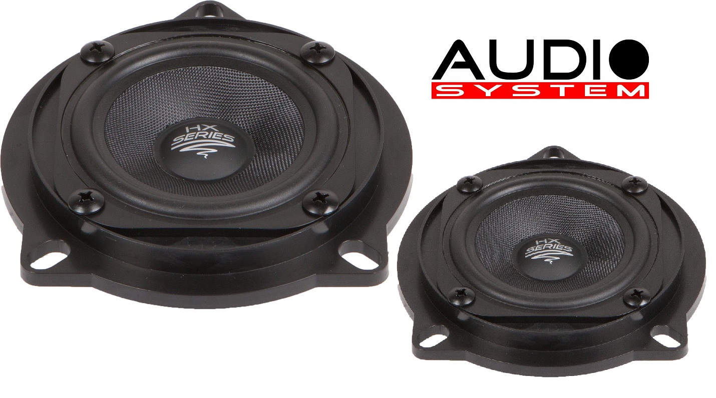 AUDIO SYSTEM EX 80 SQ BMW I EVO Für alle E und F BMW Modelle Tief / Mitteltöner / Midrange Lautsprecher 1 Paar