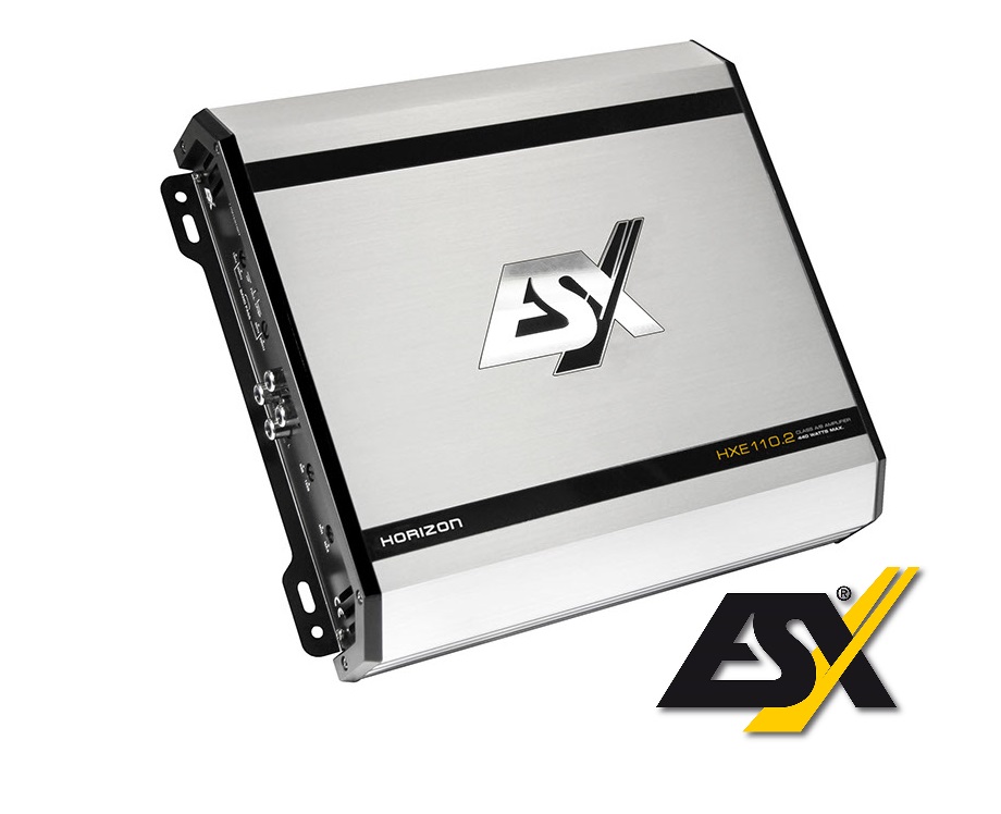 ESX HXE110.2 2 Kanal Class A/B Analog Verstärker 440 Watt