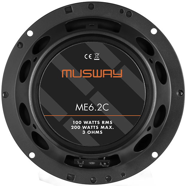 MUSWAY ME6.2C 16,5 cm (6.5") 2-Wege Kompo Lautsprecher Set 200 Watt