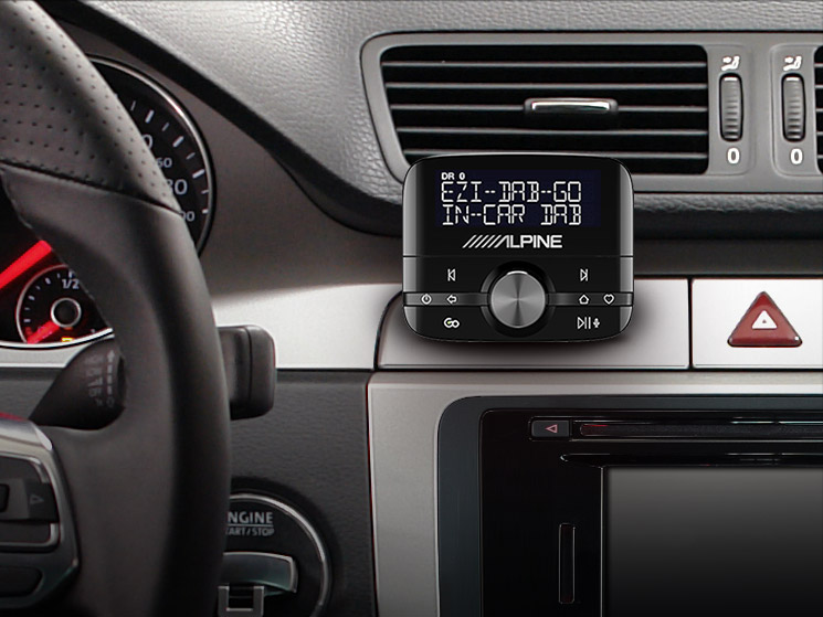 Alpine EZi-DAB-GO DAB+ Interface für Digital Radio DAB+ Erweiterung für alle Fahrzeuge 