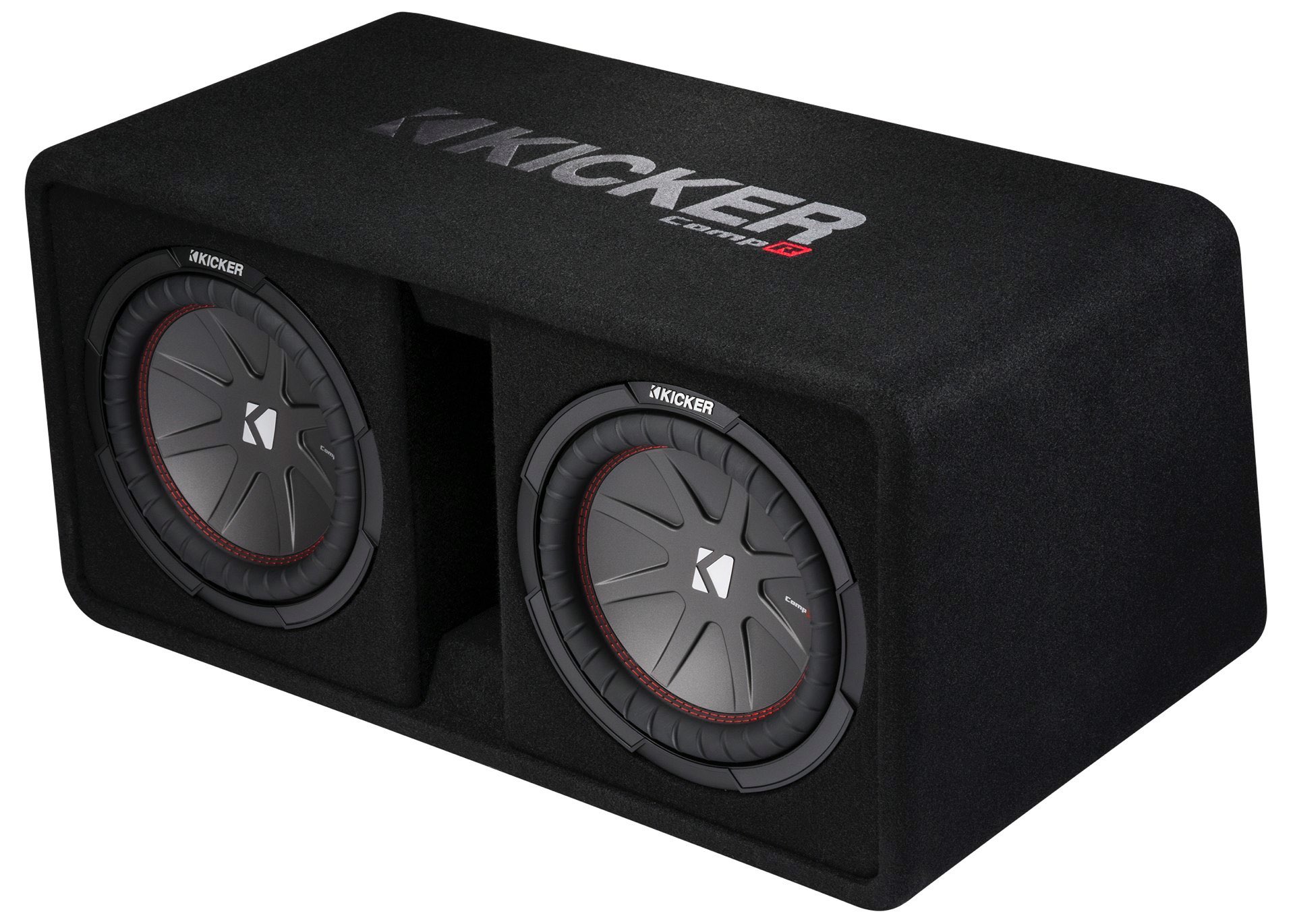 KICKER 43DCompR12 (DCWR122-48) Dual-Bassreflexbox RMS Belastbarkeit 2000 Watt