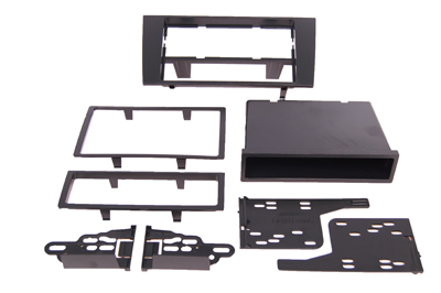 RTA 002.112-0 Multi-frame kit de montage avec compartiment de rangement, ABS version noire