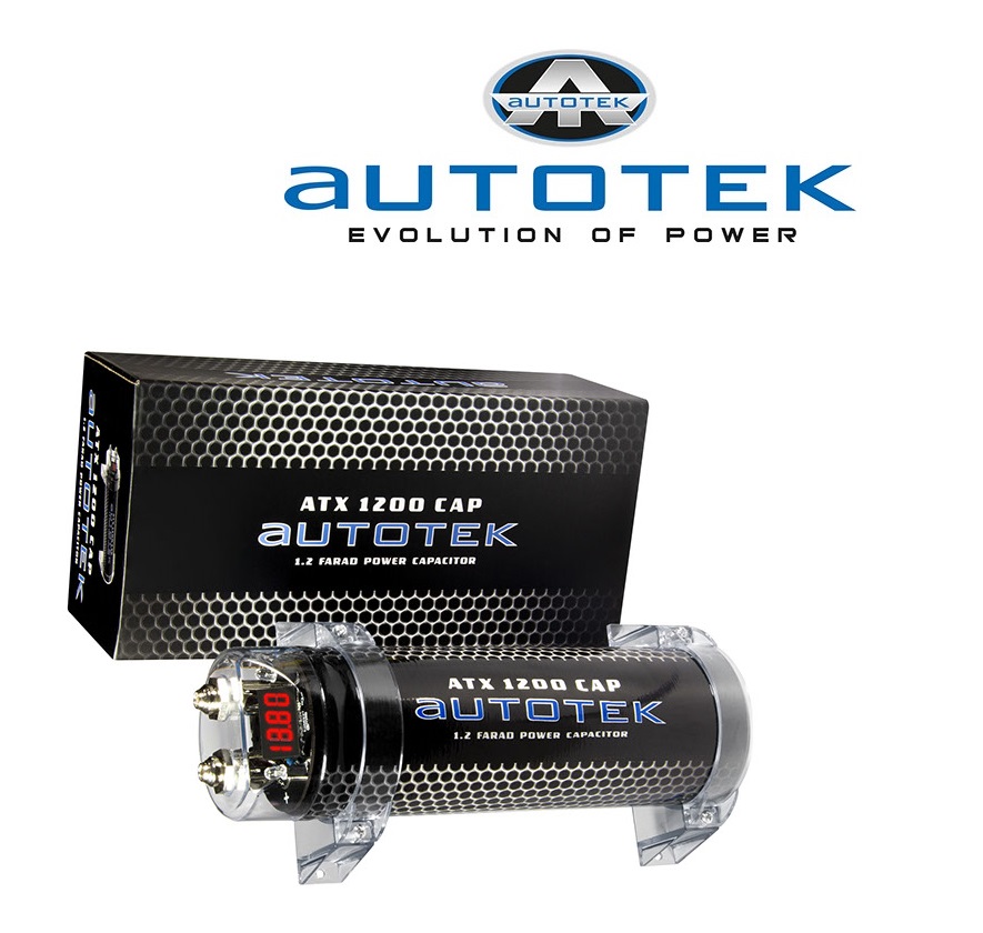 Autotek ATX1200CAP 1.2 Farad Pufferkondensator Powercap