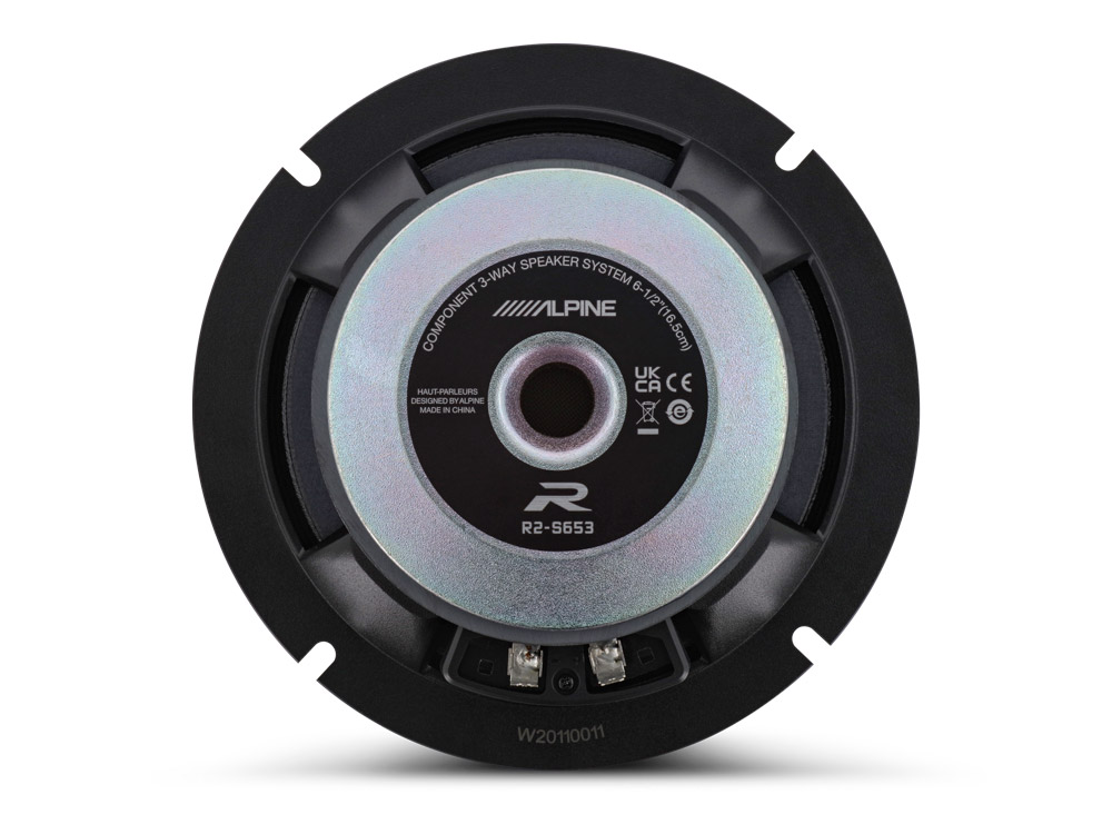 Alpine R2-S652 R-Series 16,5 cm (6,5-Zoll) 2-Wege Komponentensystem Lautsprecher 300 Watt