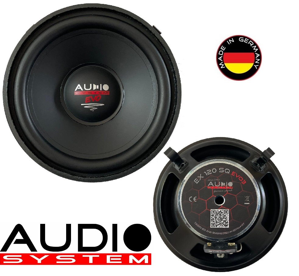 Audio System EX 120 SQ EVO 3 Mitteltöner 12 cm Lautsprecher - 1 Paar