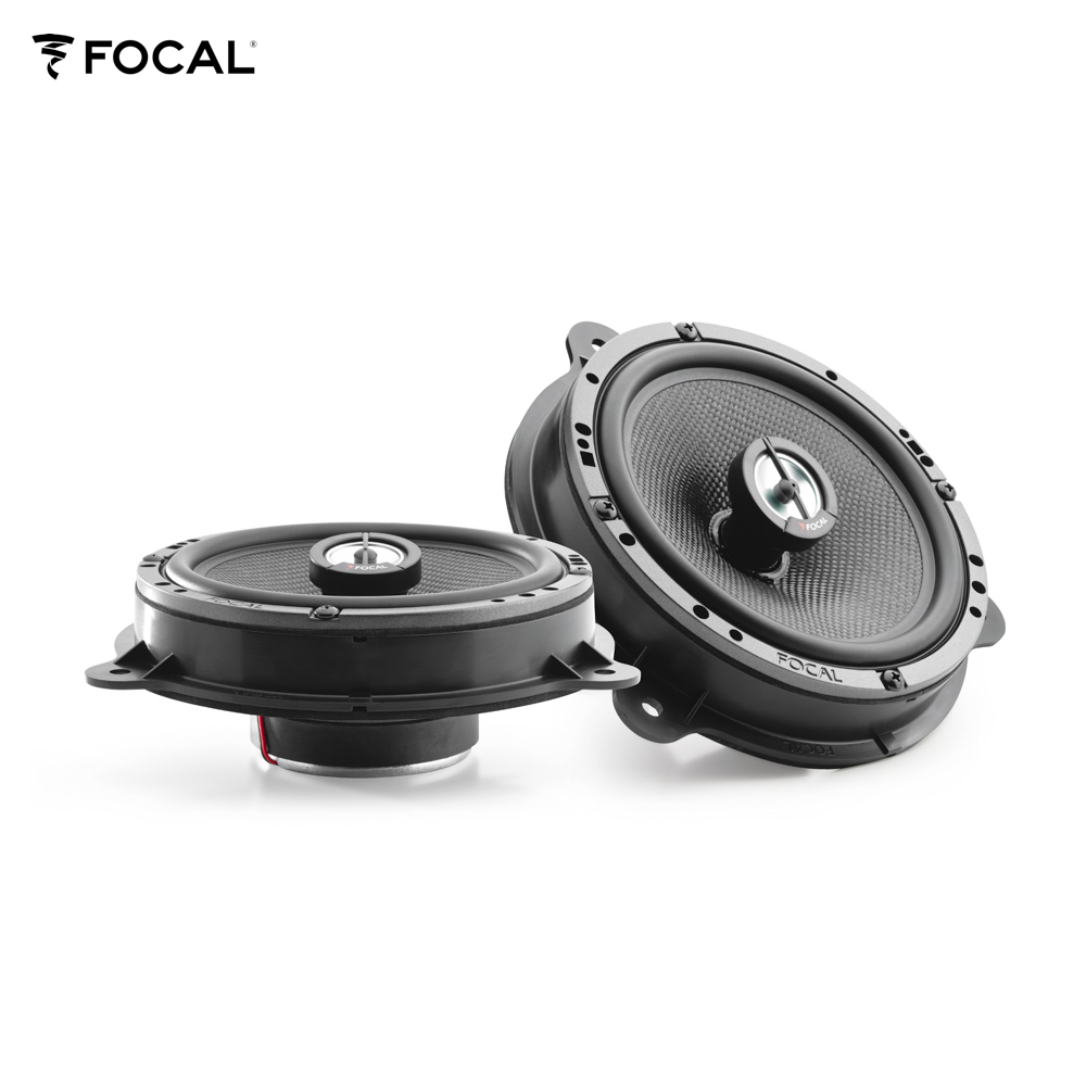 Focal ICRNS165 Inside 2 Wege 16,5 cm Koax Lautsprecher für Dacia, Renault, Nissan, Smart, Fiat, Opel, Isuzu, Lada