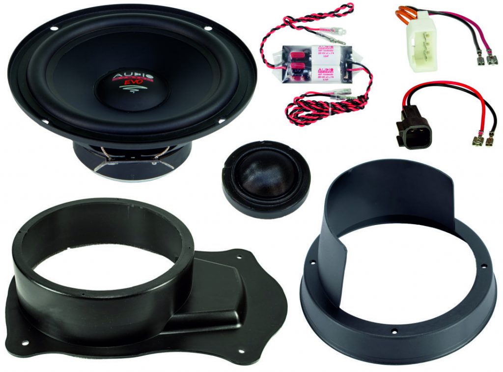 Audio System XFIT FORD TRANSIT 6 CONNECT EVO2 16,5 cm (6.5") 2-Wege Kompo Lautsprecher Set kompatibel mit FORD TRANSIT 6 CONNECT 2013->