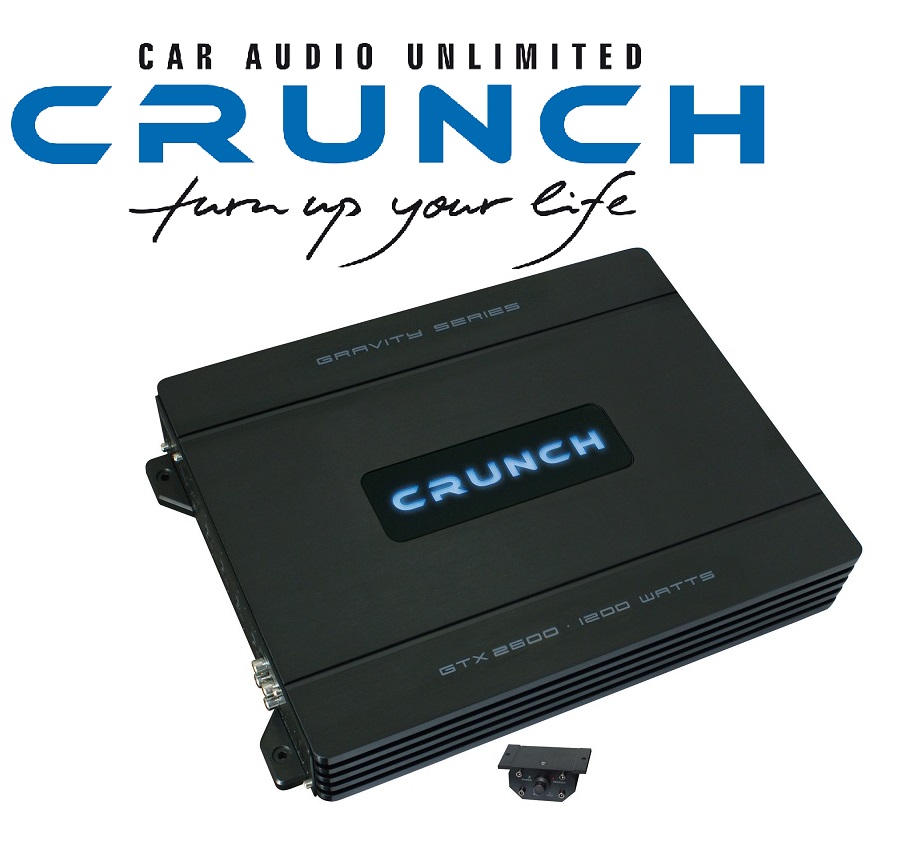 CRUNCH GTX-2600 2-channel amplifier AMP GTX2600 GRAVITY 