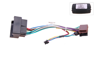 RTA 013.341-0 Lenkradadapter für Fahrzeuge mit Lenkradfernbedienung ohne Can Bus Steuerung für BMW 5er , X3, X5, Mini