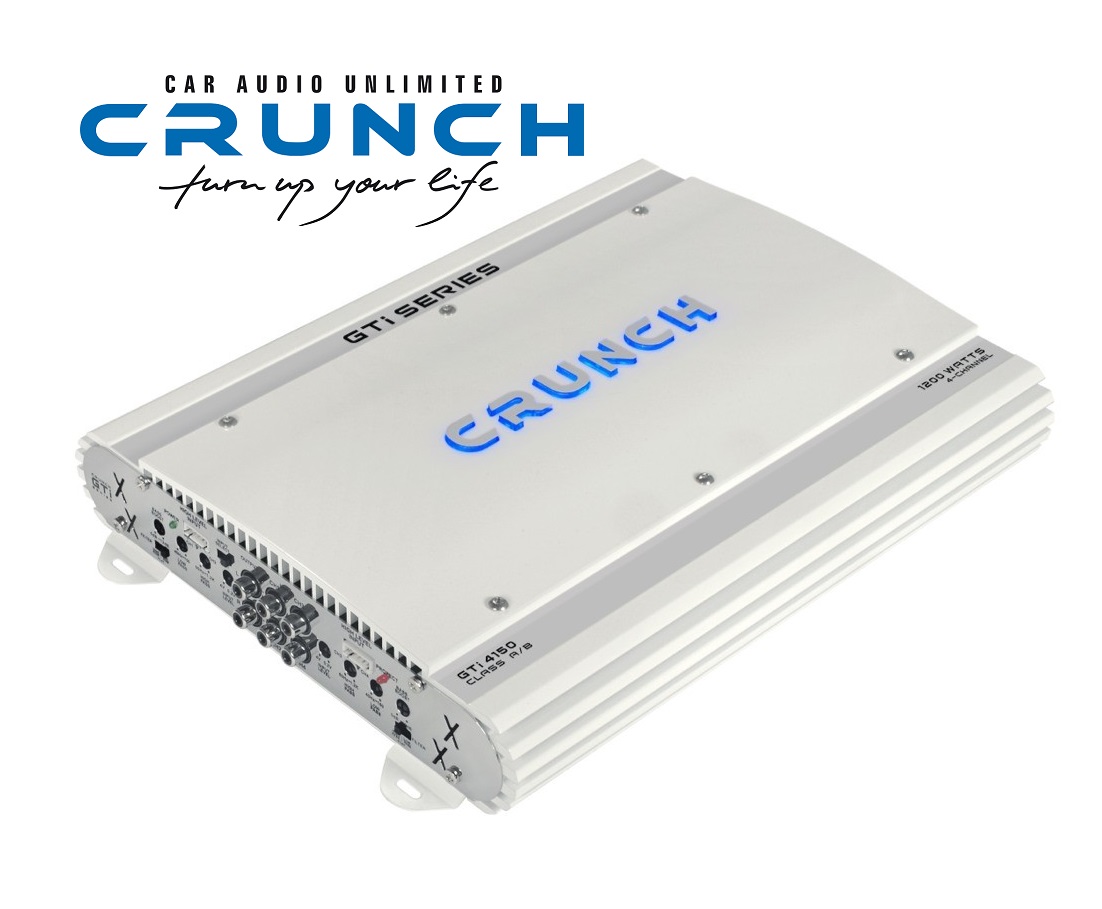 CRUNCH GTI-4150 4-channel amplifier 1200 watts GTi4150