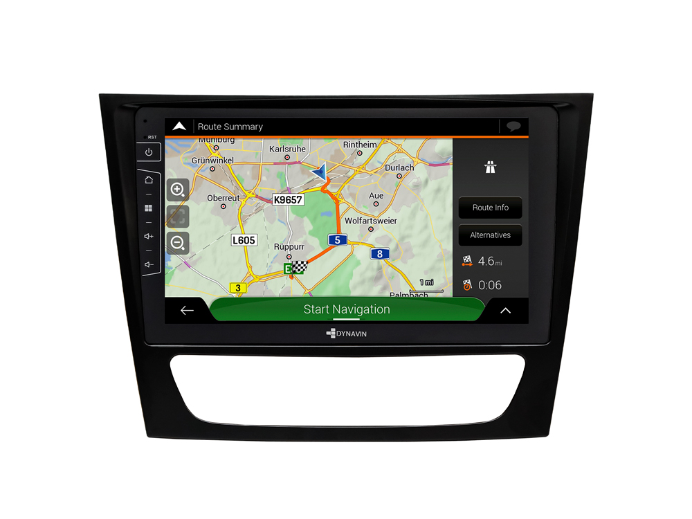 Dynavin D8-W211 Pro Navigation Autoradio für Mercedes Benz E-Klasse W211, CLS C219