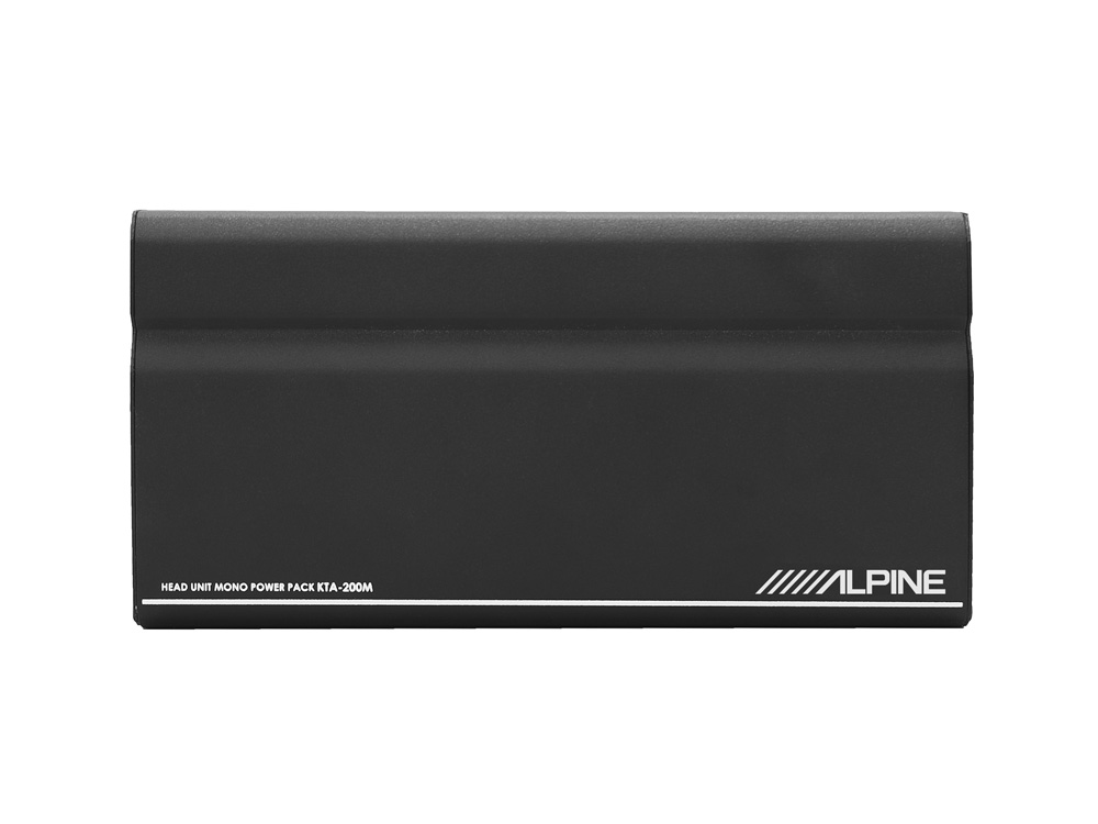 Alpine KTA-200M Class-D Digital Mono 1-Kanal Verstärker Power 1x 400 Watt