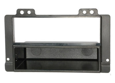 RTA 001.245-0 2 - DIN mounting frame, Black ABS