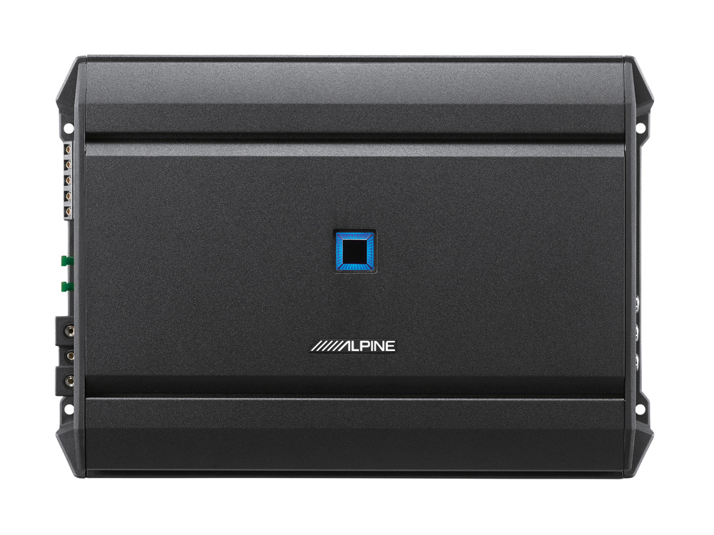 Alpine S-A55V 5-Kanal Digital-Verstärker - 4 x 60 W + 1 x 300 W Amplifier 