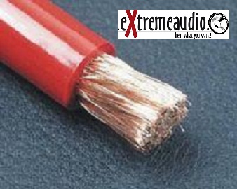 25.00 mm ² power cable red-transparent power cable 